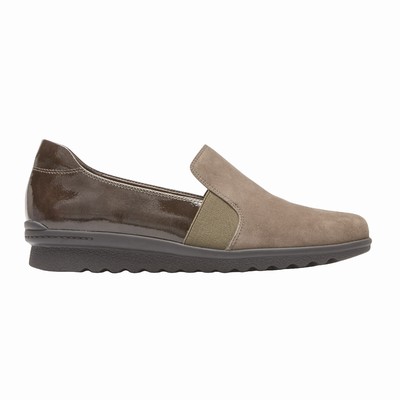 Sapatos Casual Rockport truFLEX Chenole Mulher Verde Oliva/Cinzentas PT-56942